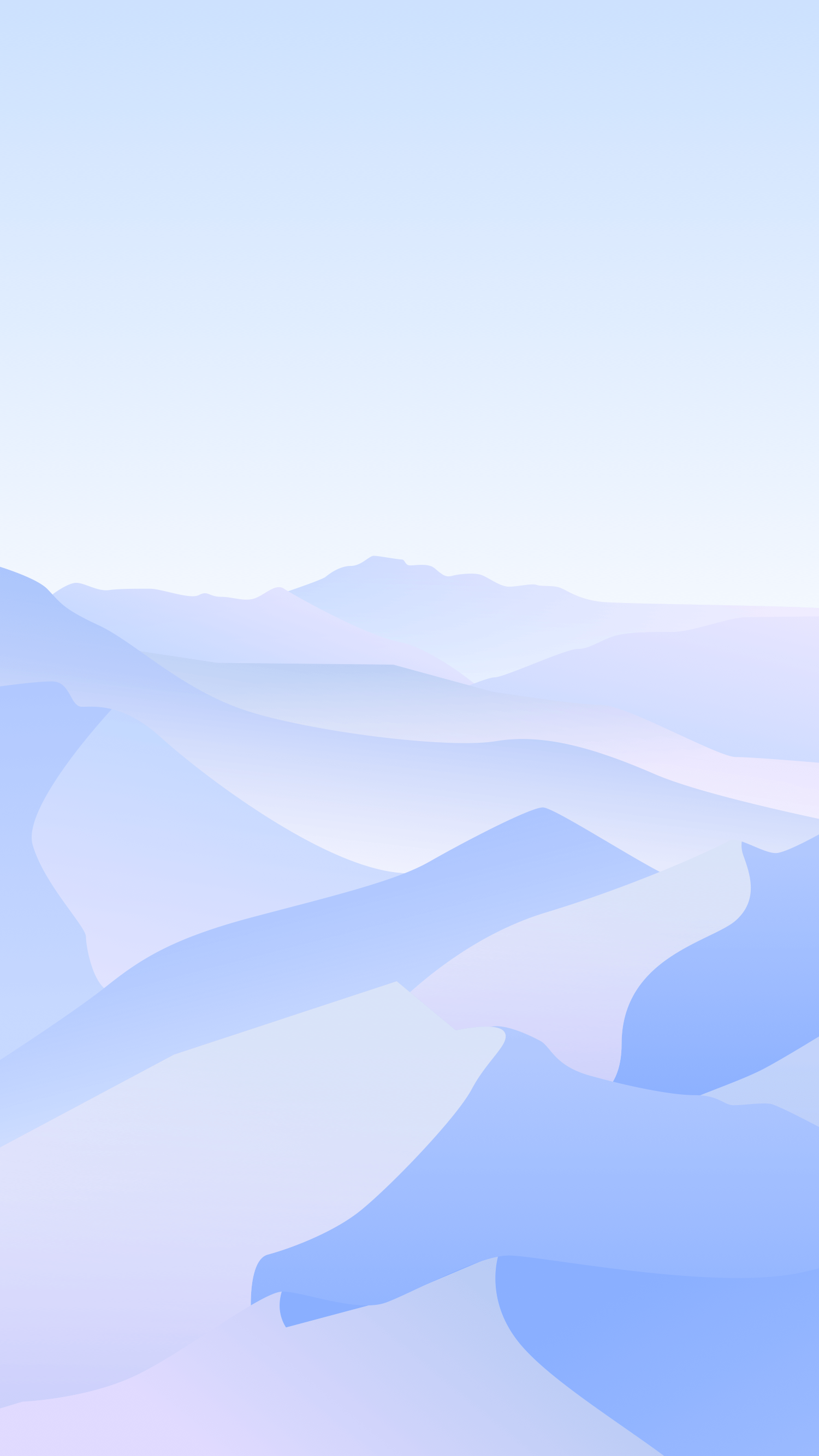 1500x2668 Mobile Minimalist Blue Wallpaper