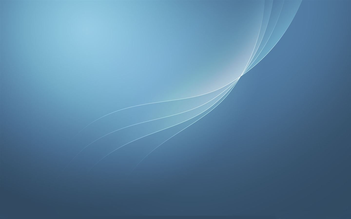 1440x900 Minimalist blue MacBook Air Wallpaper Download