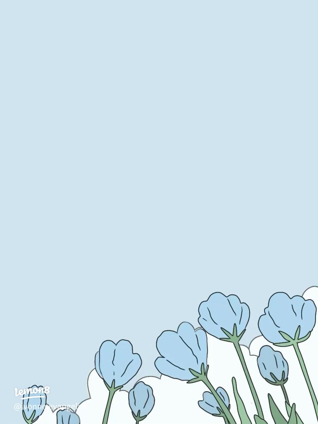 1080x1442 My Fave Cute Blue Aesthetic Wallpaper: Pastel & Minimal Vibes! ☁️