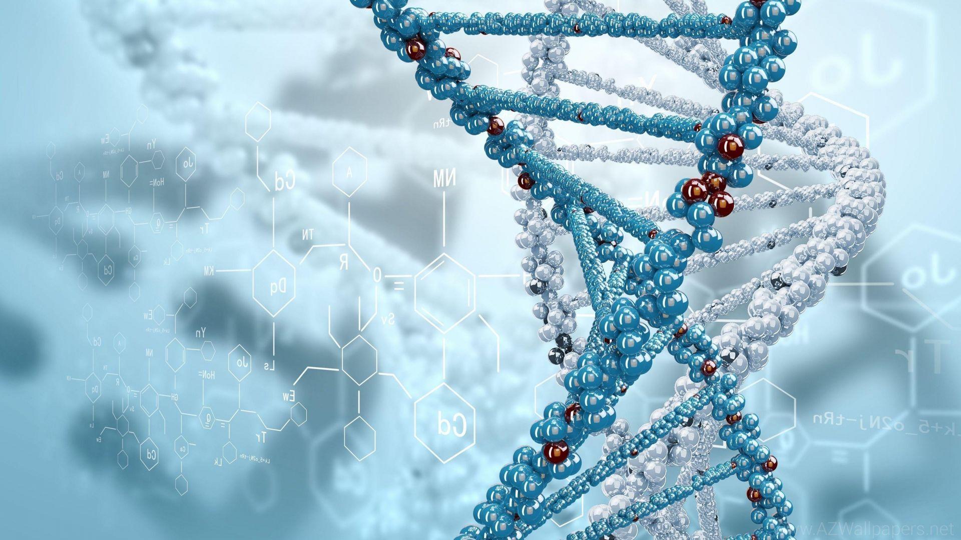 1920x1080 DNA Strand 3D Desktop HD Wallpaper