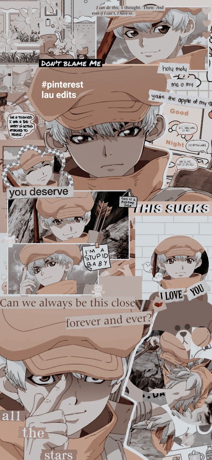 720x1560 Dr stone ideas. dr stone x yn, dr stone crossover, dr stone ryusui x senku
