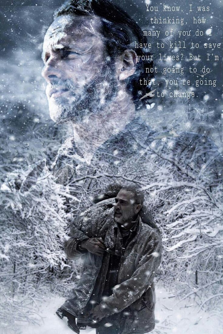 735x1102 RICK GRIMES AND NEGAN