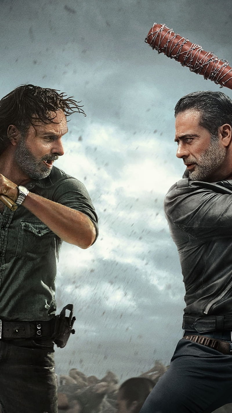 800x1423 The Walking Dead Andrew Lincoln And Jeffrey Dean Morgan iPhone iPhone 6S, HD phone wallpaper