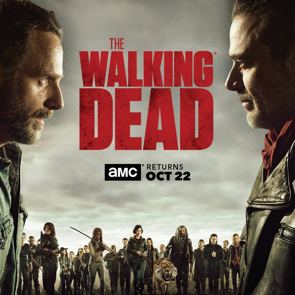 1200x1200 TWD Comic Con Art Is Finally Here. Are You Ready For Rick And Negan To Face Off This Fall? #SDCC