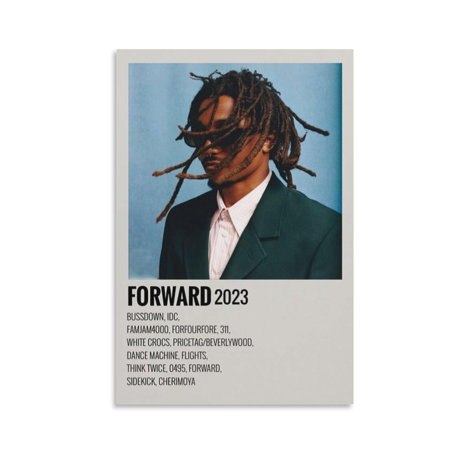 1600x1600 WUYUART Jordan Ward Forward Album Cover Canvas Poster Print Music Posters For Room Aesthetic Unframe Style12x18inch(30x45cm): Posters & Prints