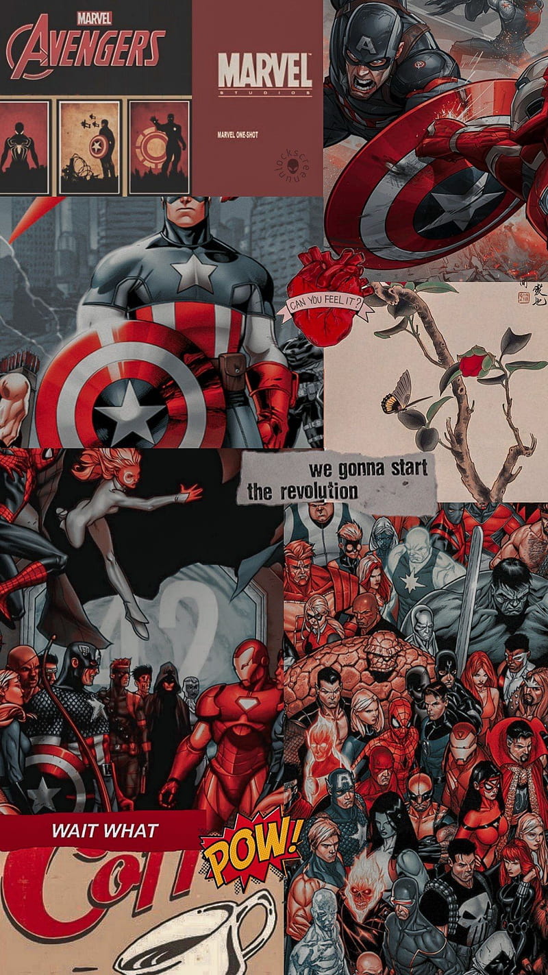 800x1422 Aesthetic marvel, america, american, avengers, capitan, captain, comic, comics, HD phone wallpaper