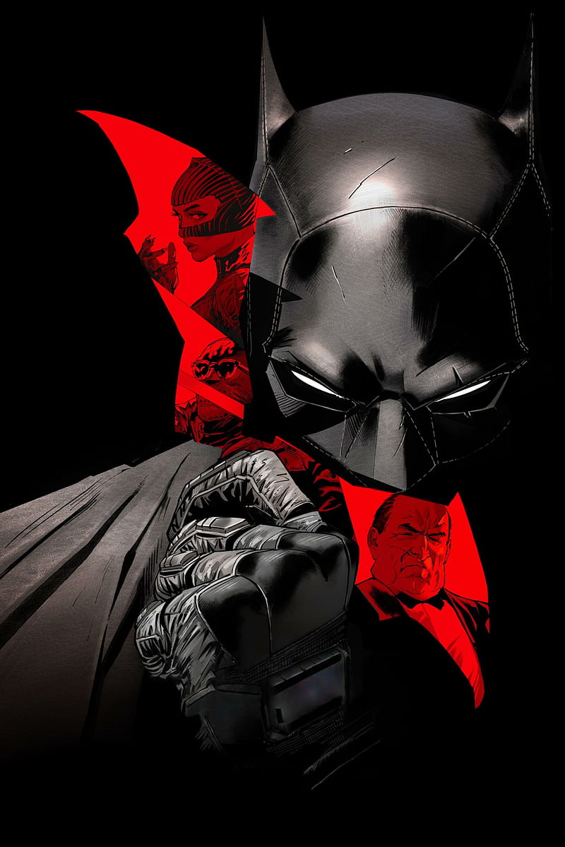 800x1199 The Batman Aesthetic Movie Minimal, HD phone wallpaper