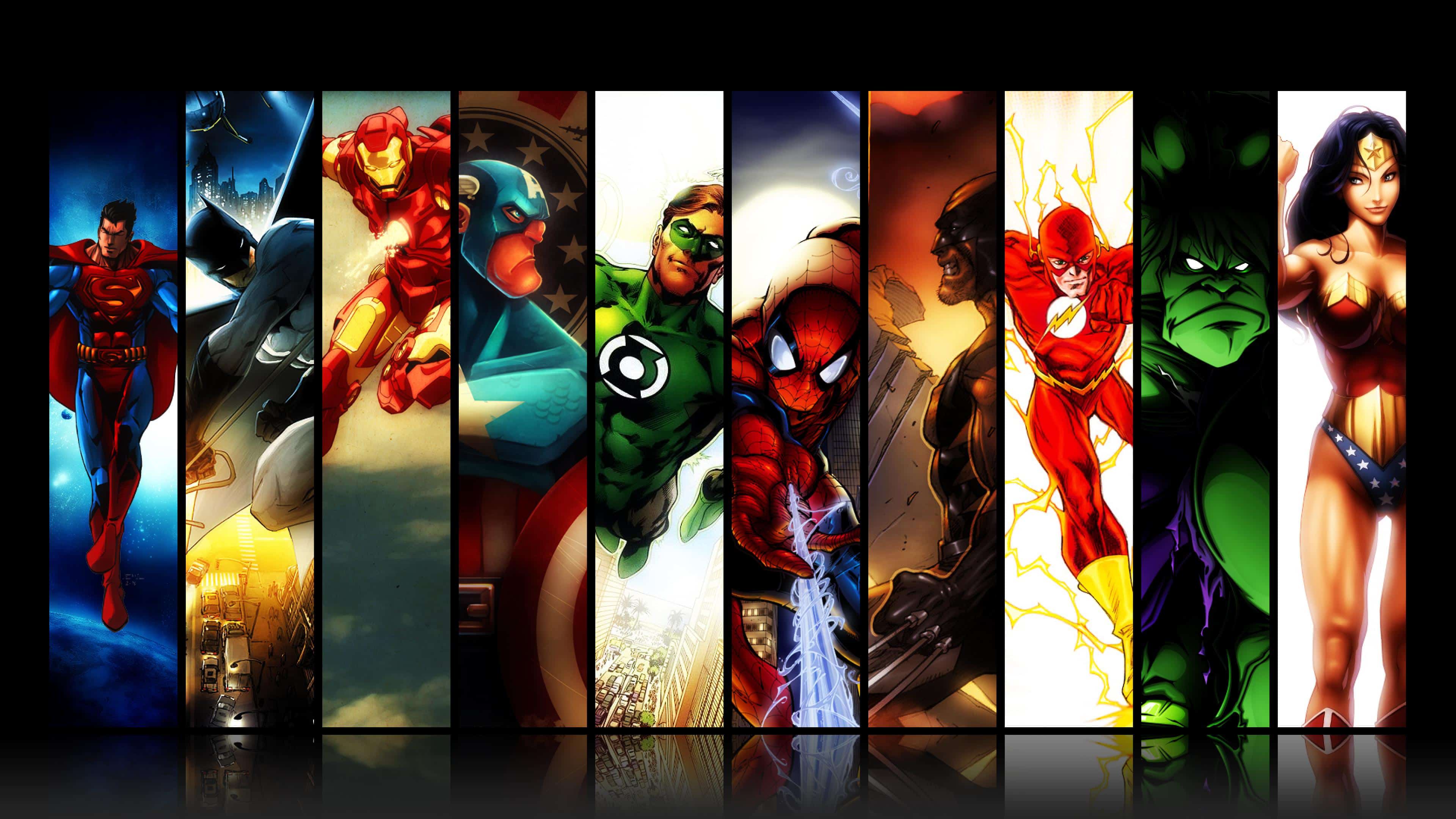 3840x2160 Superhero Wallpaper HD