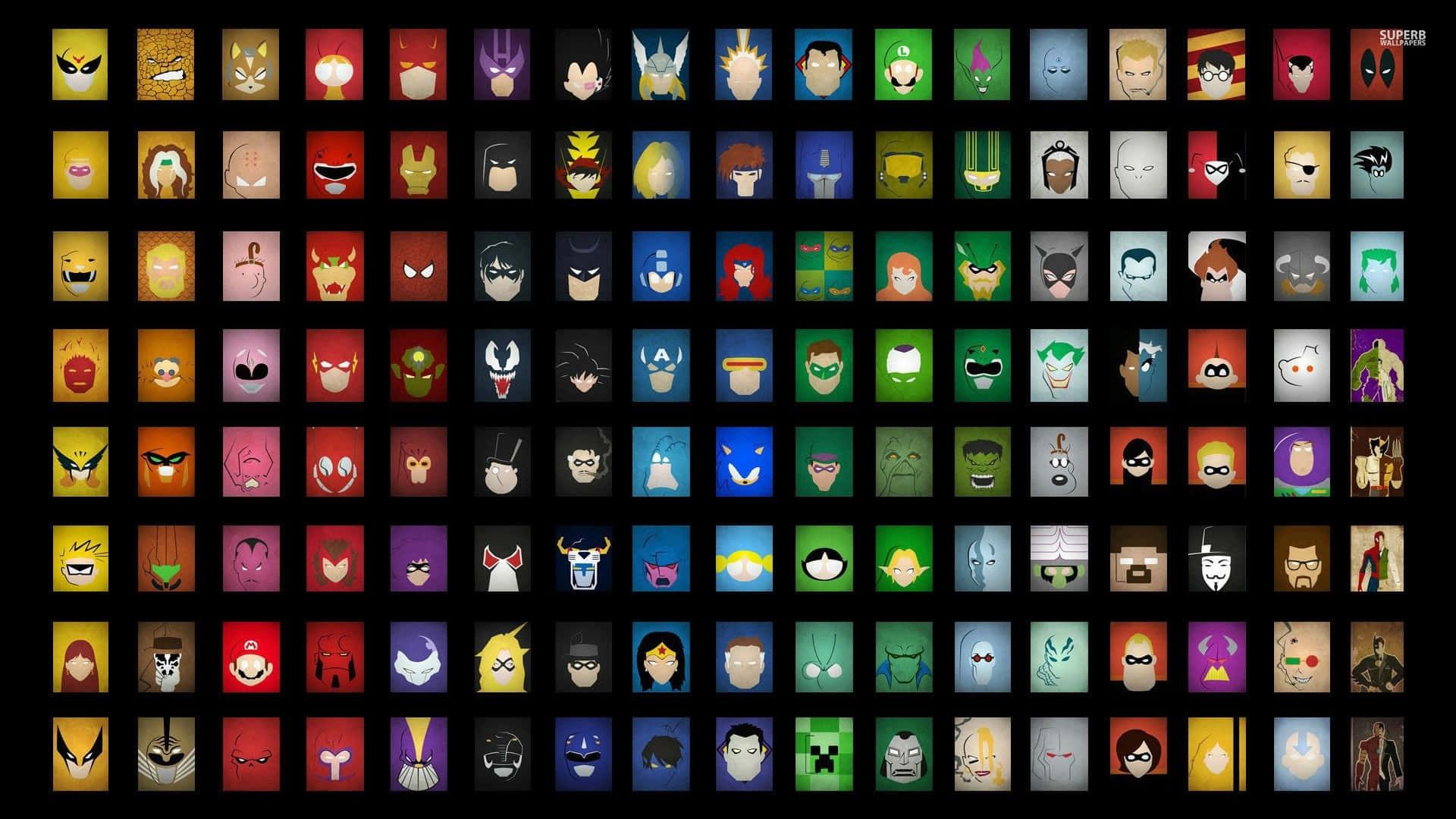 1920x1080 Download Large Collection Of Marvel Aesthetic Laptop Playing Cards Wallpaper