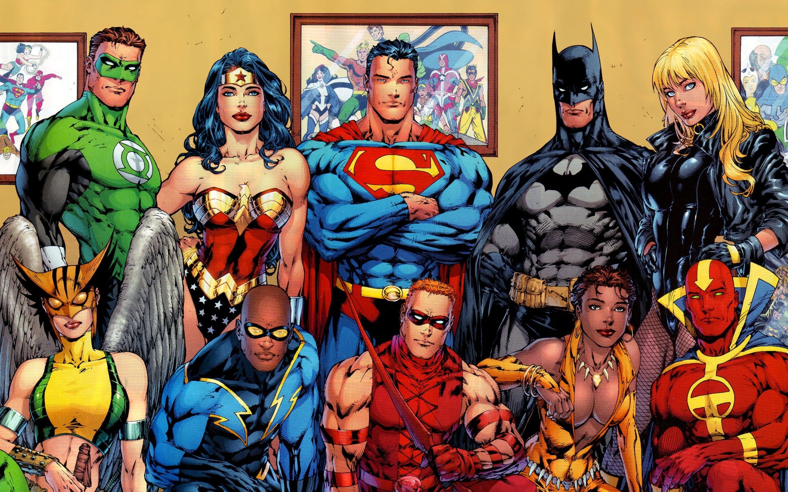 2560x1600 Super Heroes Wallpaper