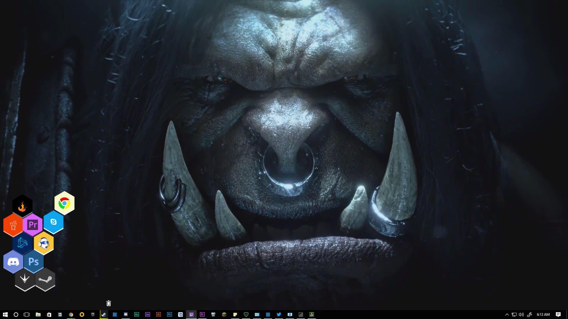 1920x1080 Grommash Hellscream Wallpaper Engine #worldofwarcraft #blizzard #Hearthstone #wow #Warcraft #Blizzar. Warlords of draenor, Grommash hellscream, World of warcraft