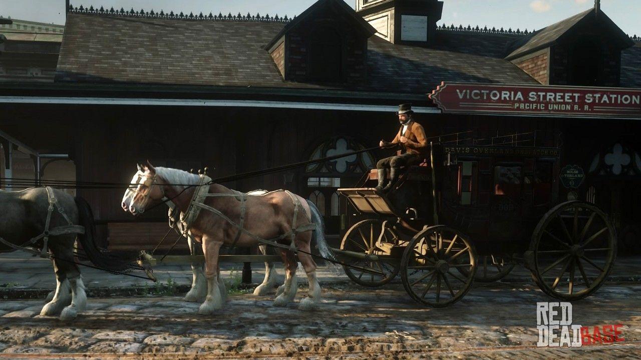 1280x720 Stagecoach Dead Redemption 2 Vehicles & Transport Dead Redemption 2