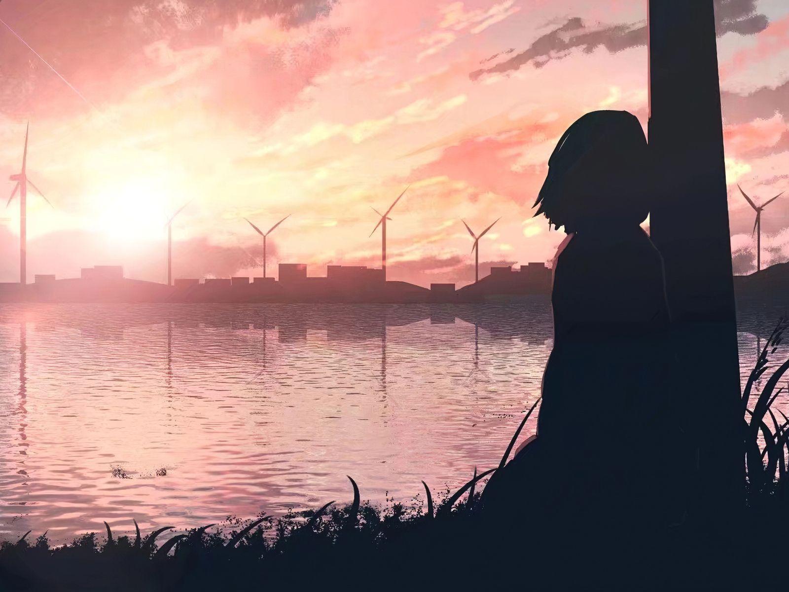 1600x1200 Sad Anime Girl 4k 1600x1200 Resolution HD 4k Wallpaper, Image, Background, Photo and Picture