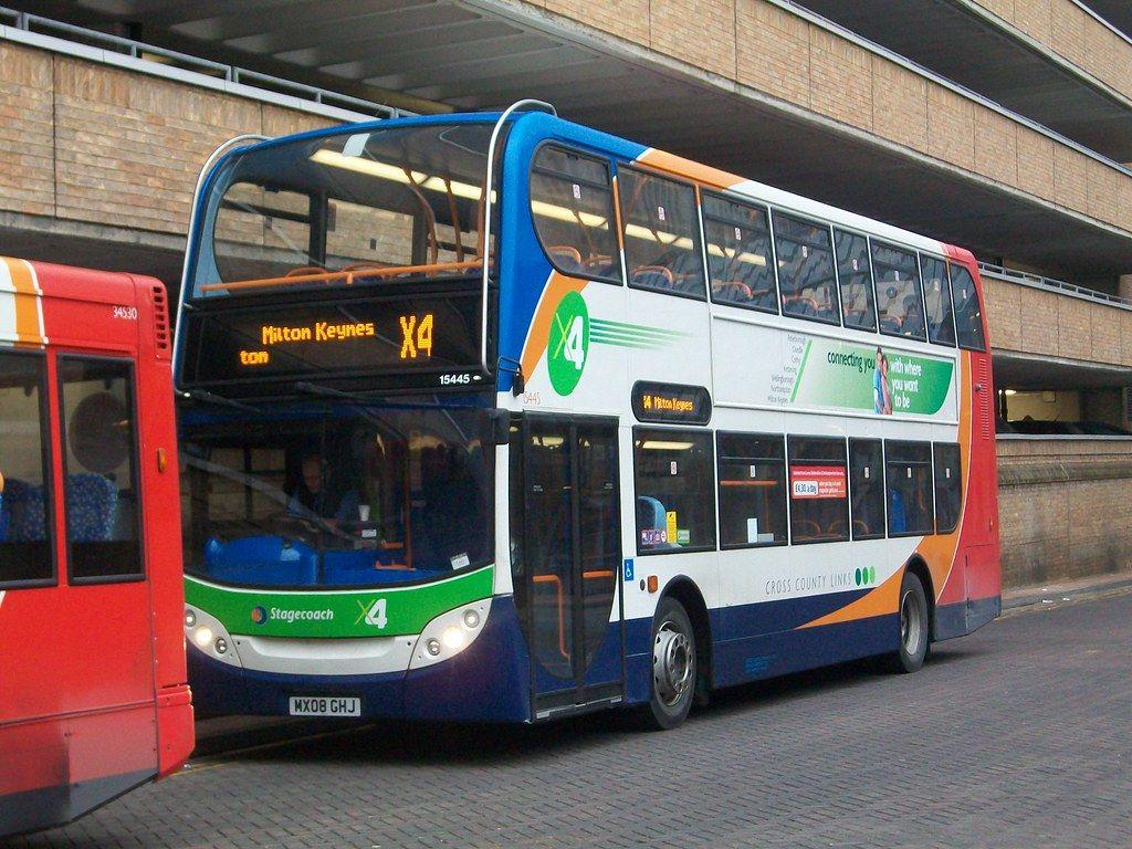 1024x768 Stagecoach X4. Stagecoach X4 in Peterborough bus station