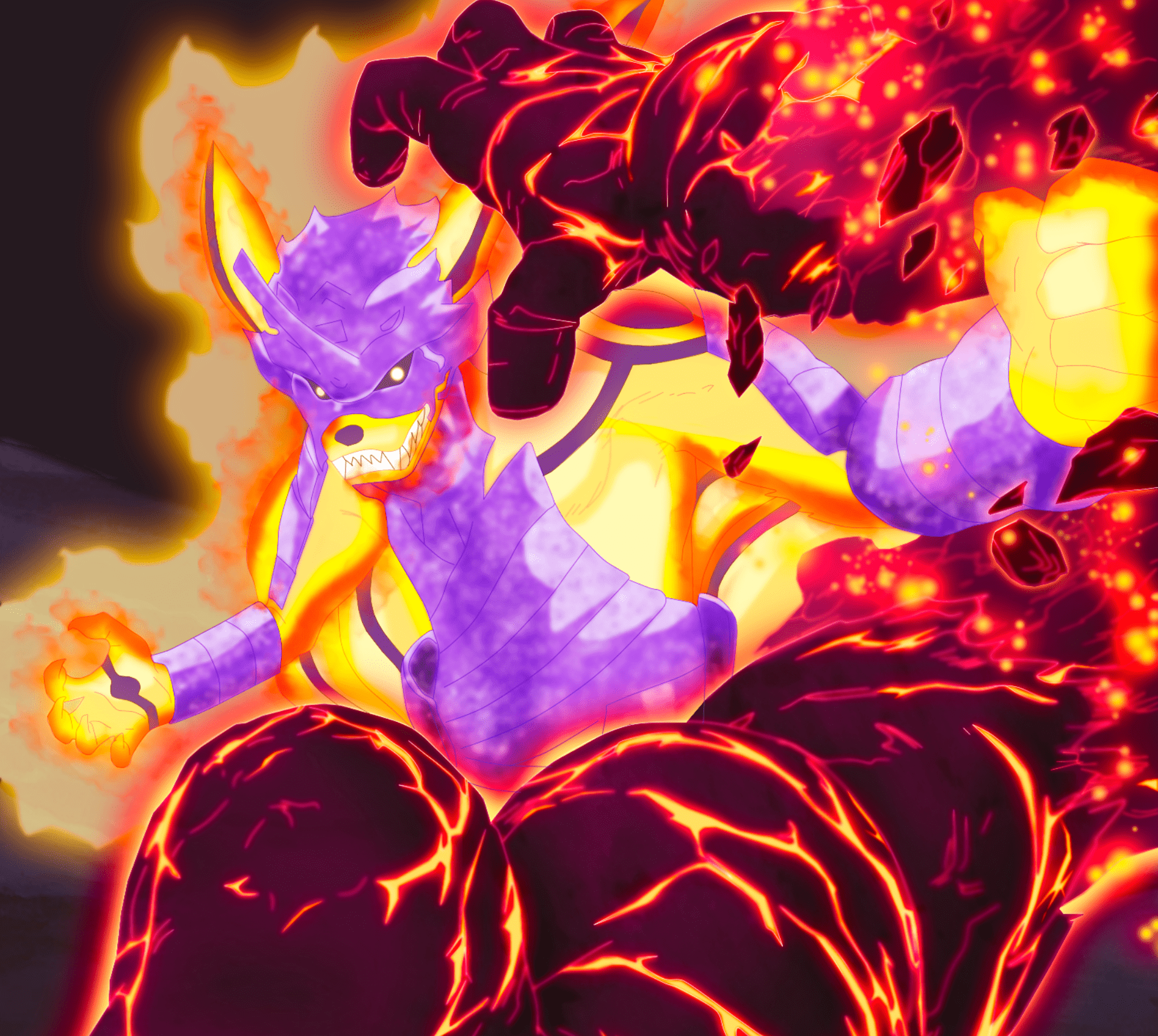 1920x1718 Kurama Naruto Wallpaper:1920x1718