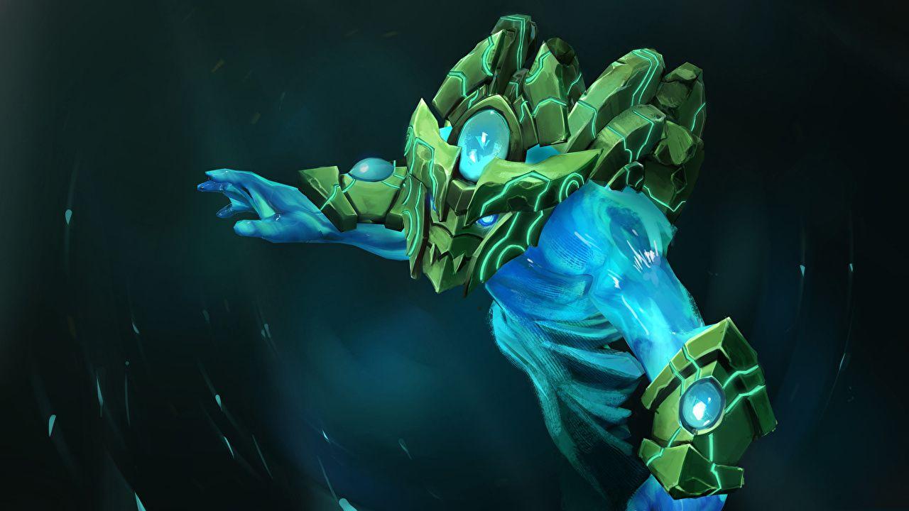 1280x720 Desktop Wallpaper DOTA 2 Morphling Fantasy vdeo game Supernatural