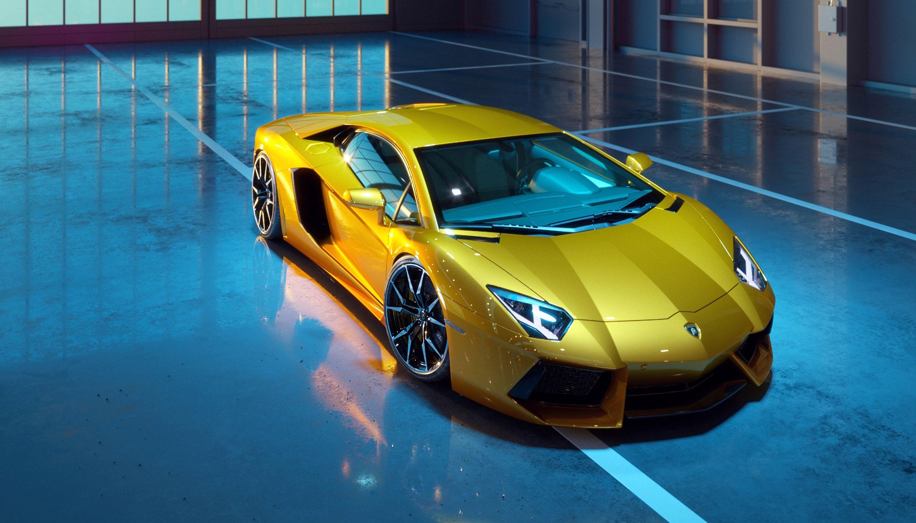 3098x1770 Yellow Lamborghini Aventador New, HD Cars, 4k Wallpaper, Image, Background, Photo and Picture