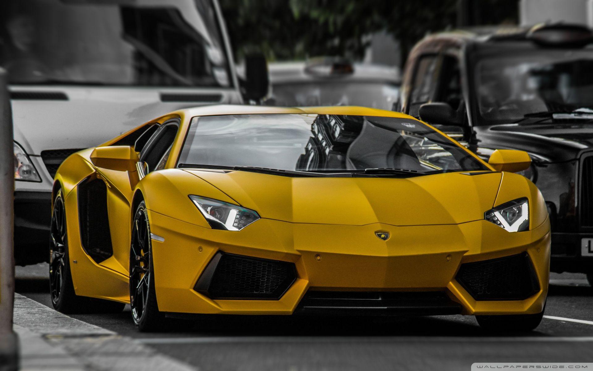 1920x1200 Yellow Lamborghini HDR Ultra HD Desktop Background Wallpaper for 4K UHD TV : Widescreen & UltraWide Desktop & Laptop : Tablet