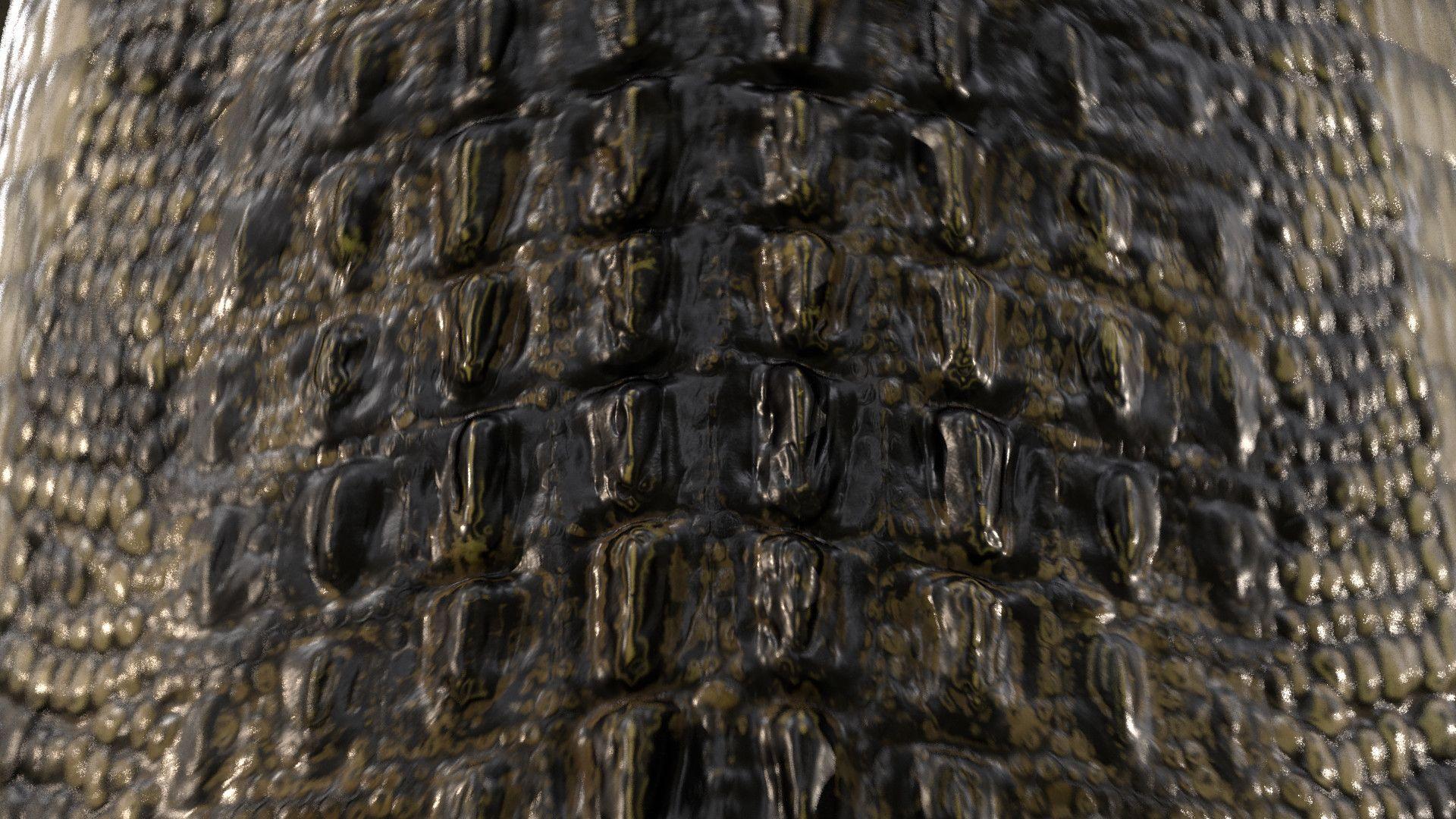 1920x1080 Crocodile Skin Substance Share