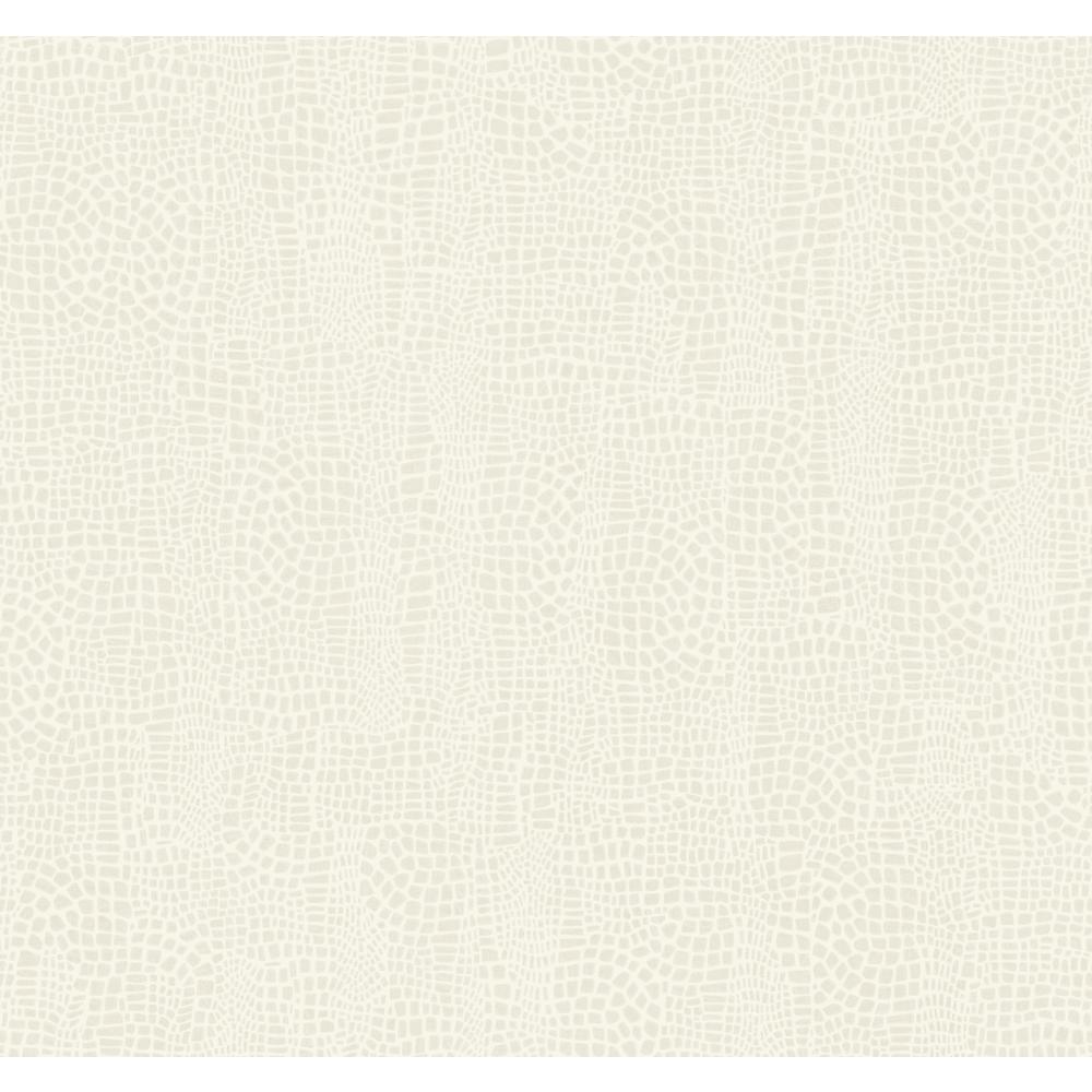 1000x1000 CX1285 Olson Dimensional Surfaces Metallic Crocodile Skin Wallpaper