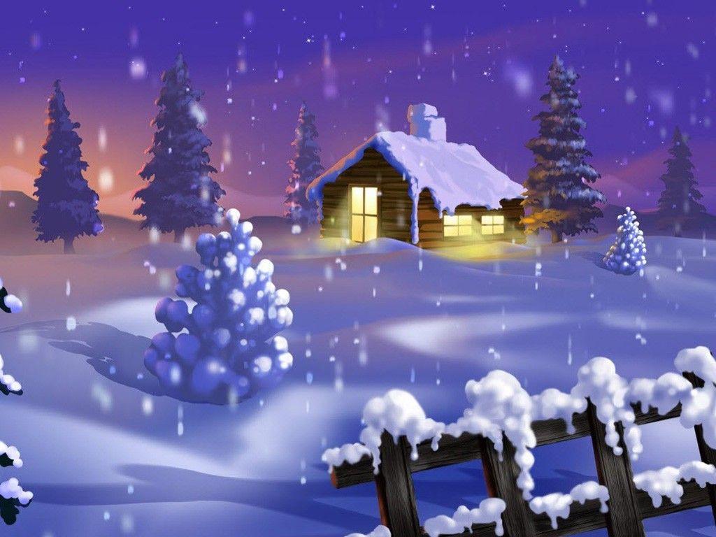1024x768 Live Christmas Wallpaper for iPad