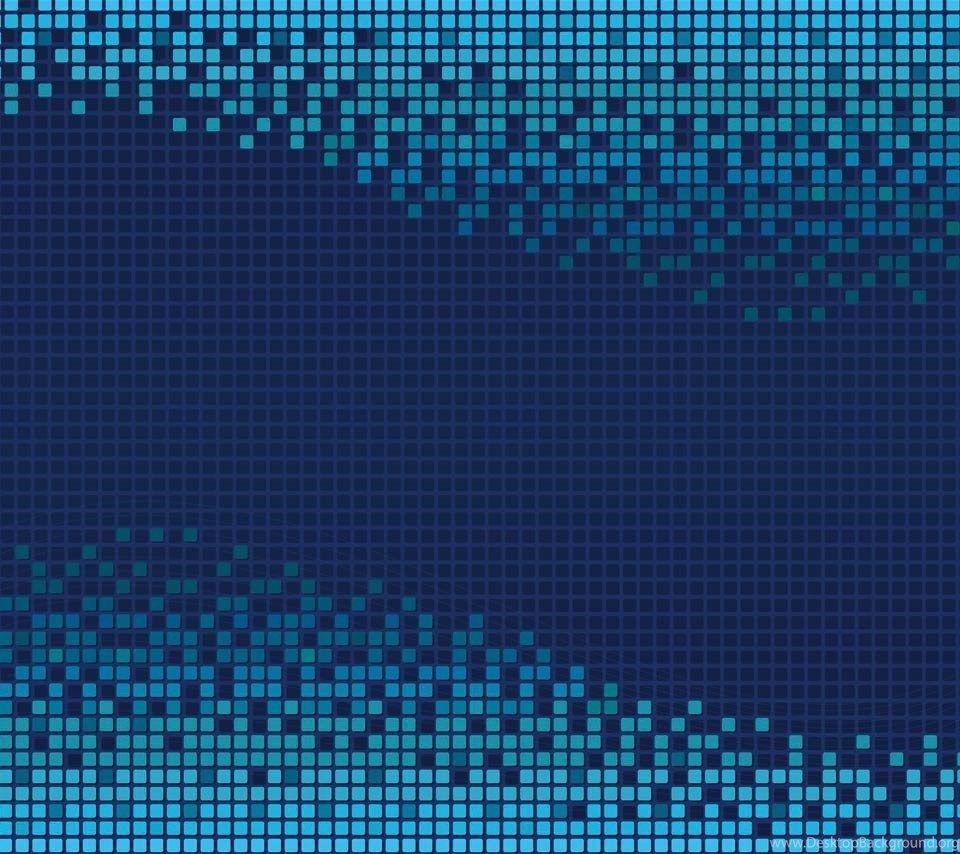 960x854 Blue Grid Flikie Wallpaper Desktop Background