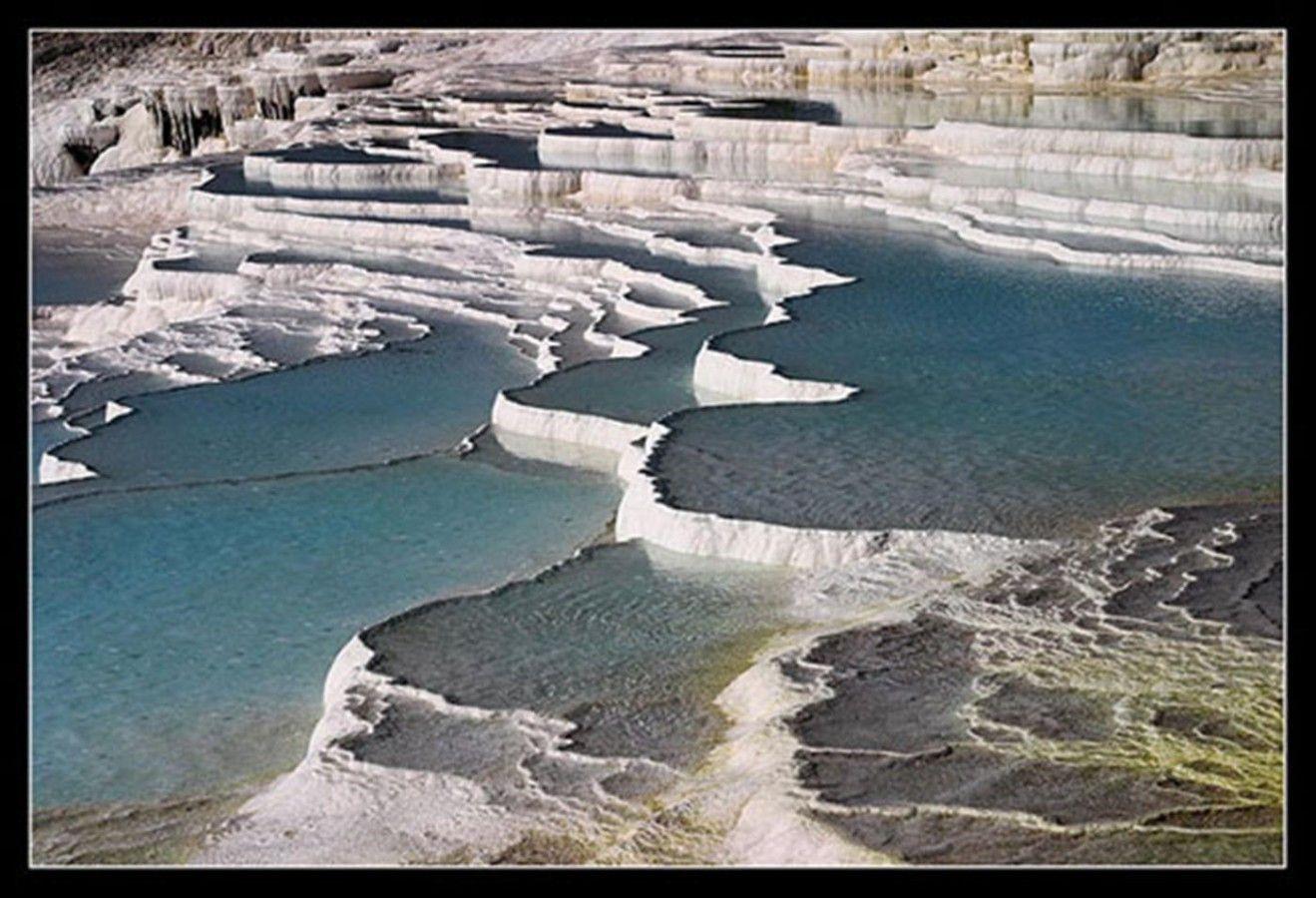 1319x900 Forces of Nature: Pamukkale Travertens Travel Turkey Country Nature