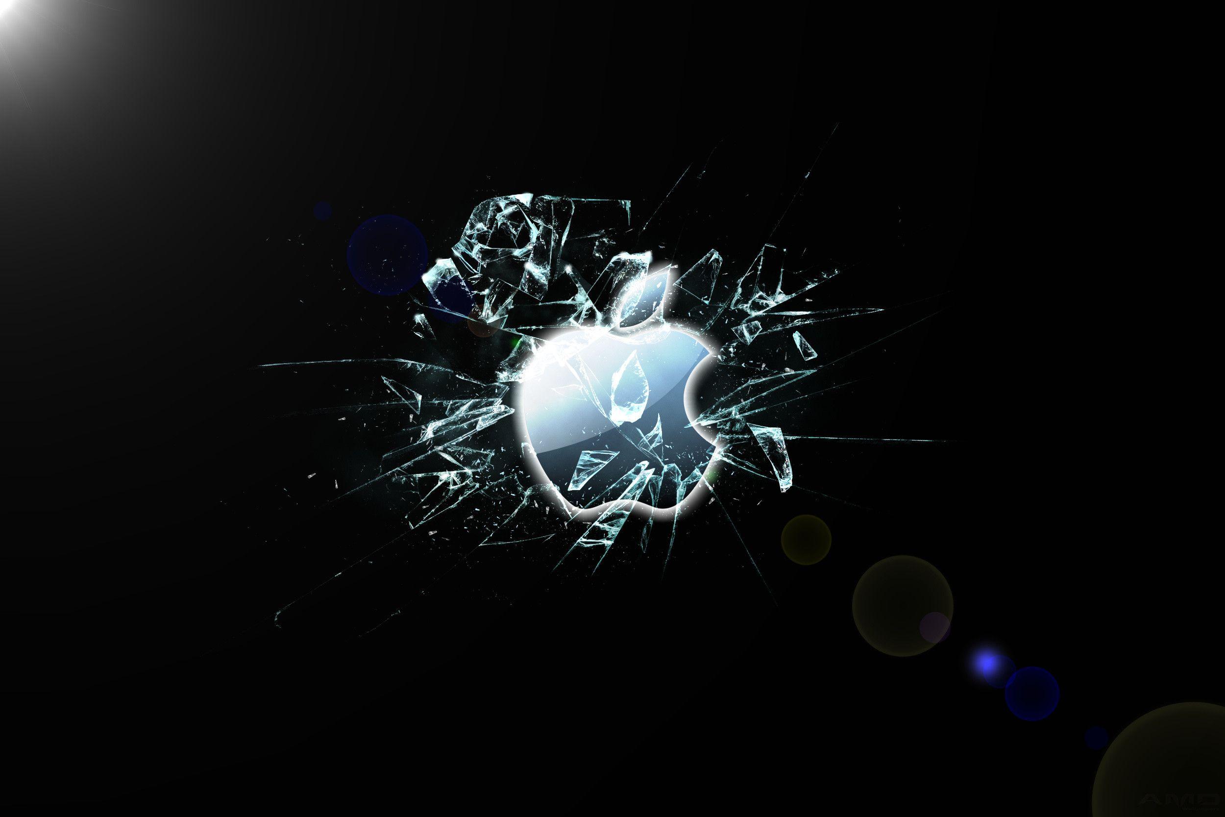 Broken Apple Logo Wallpapers - Top Free Broken Apple Logo Backgrounds ...