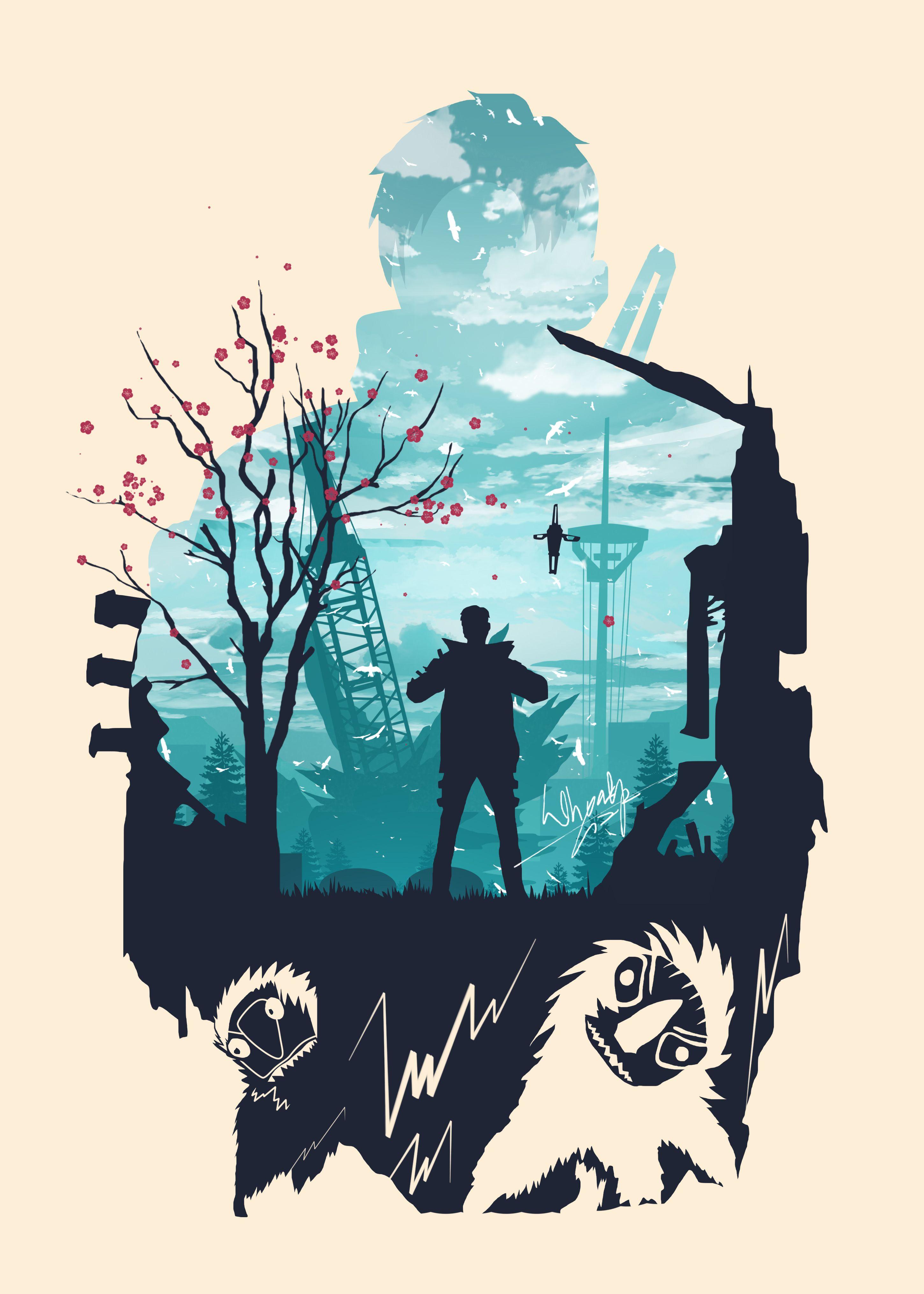 2900x4060 Crypto Apex Legends' Poster Print by whyadiphew. Displate. Crypto apex legends, Game art, Apex