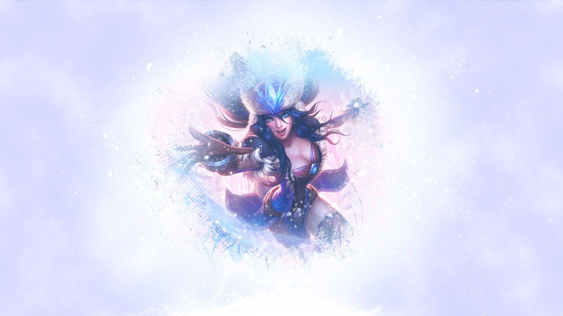 1920x1080 Snowstorm Sivir by Arilzu of Legends Wallpaper