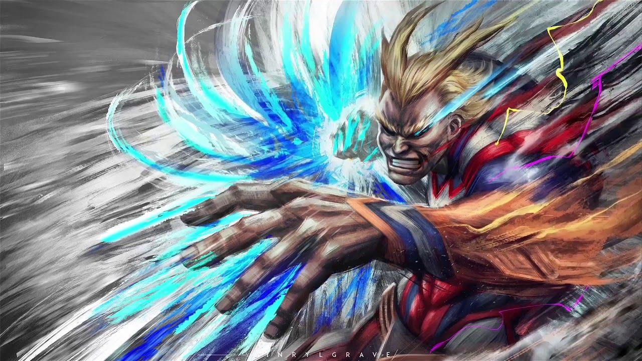 1280x720 All Might Hero Academia Anime Wallpaper