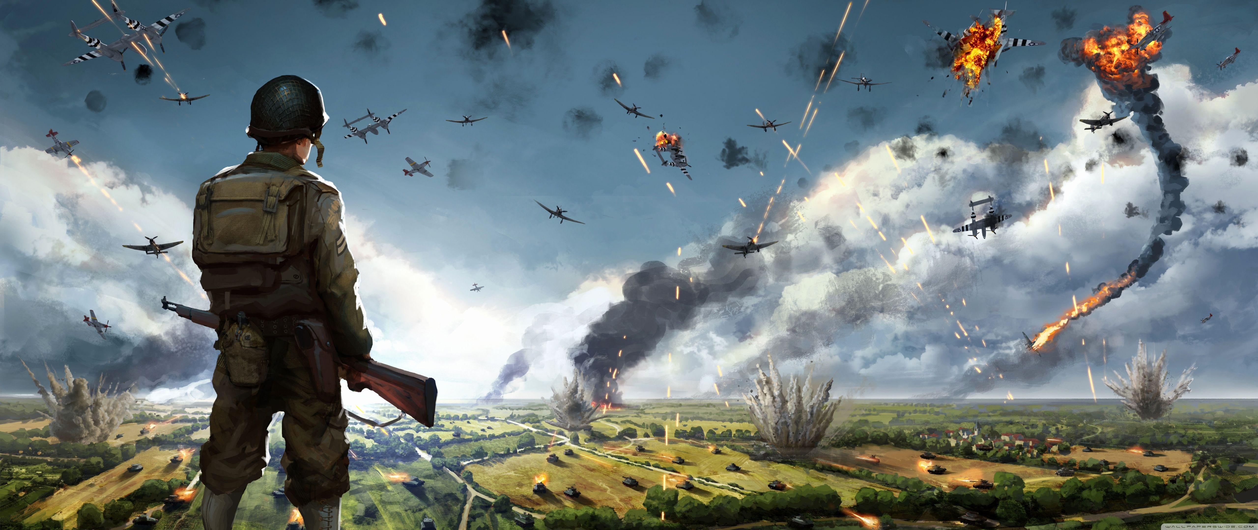 5120x2160 Wallpaper Gaming Awesome Steel Division normandy 44 Video Game Concept Art 4k HD Desktop Wallpaper for 4k Ultra HD Tv Of the Day of The Hudson