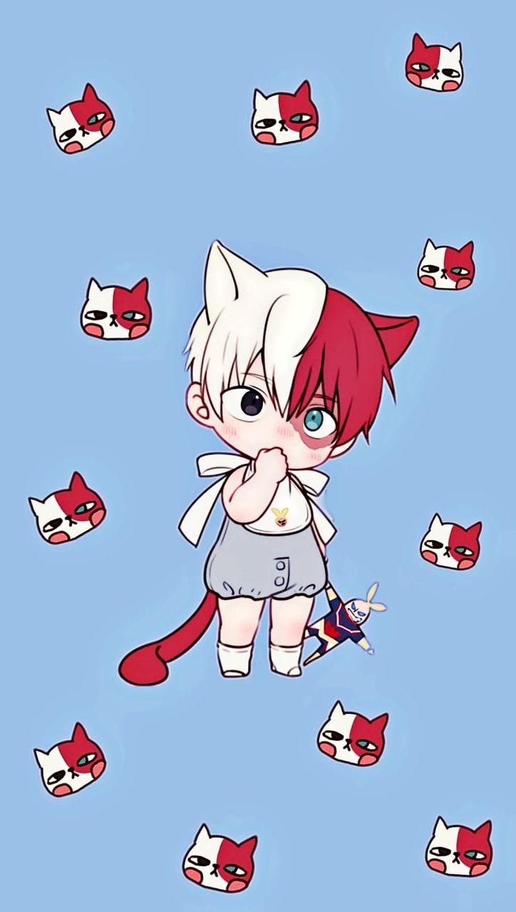 724x1280 my hero academia, anime, baby todoroki and anime wallpaper