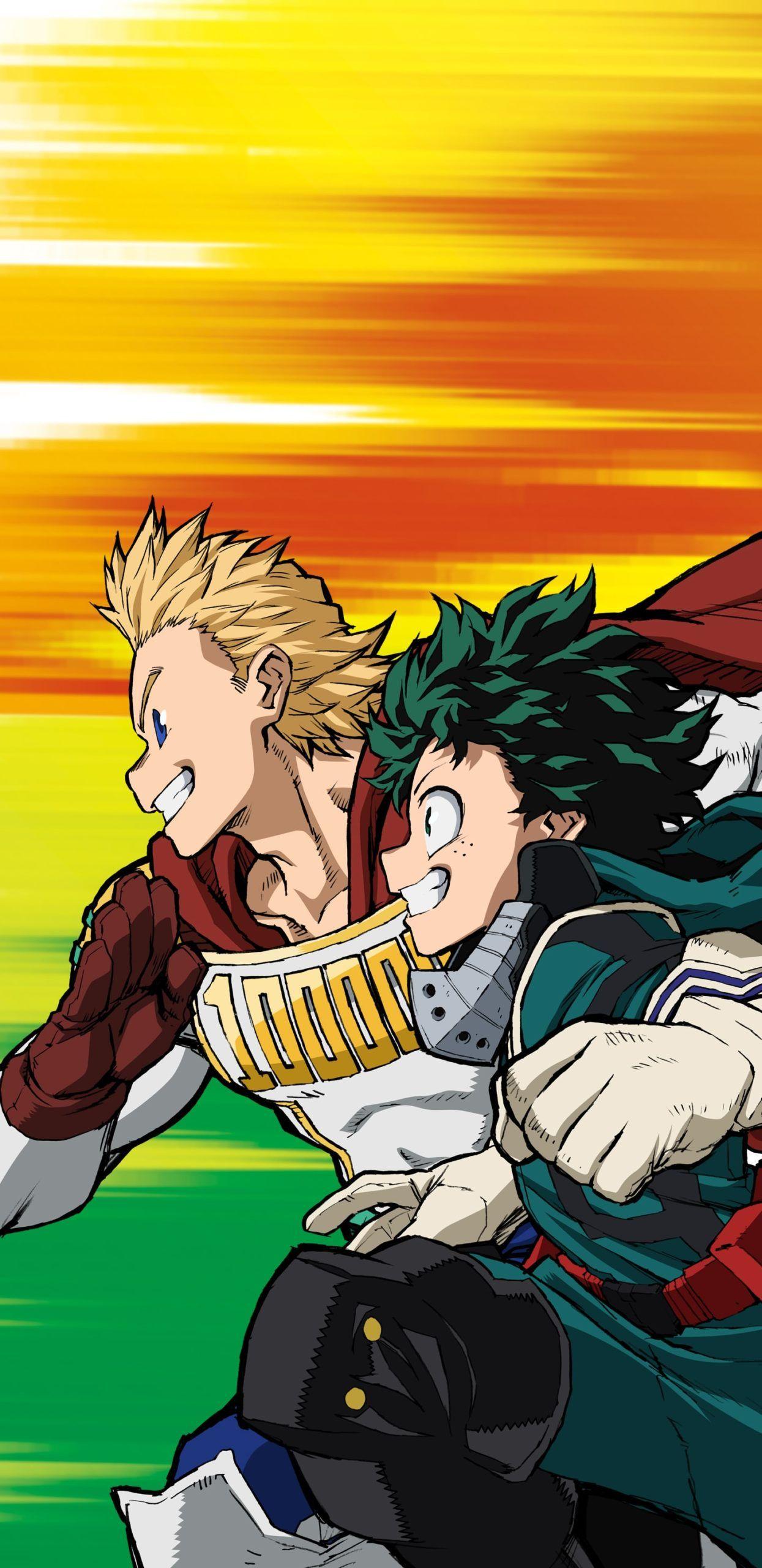 1245x2560 My Hero Academia Wallpaper