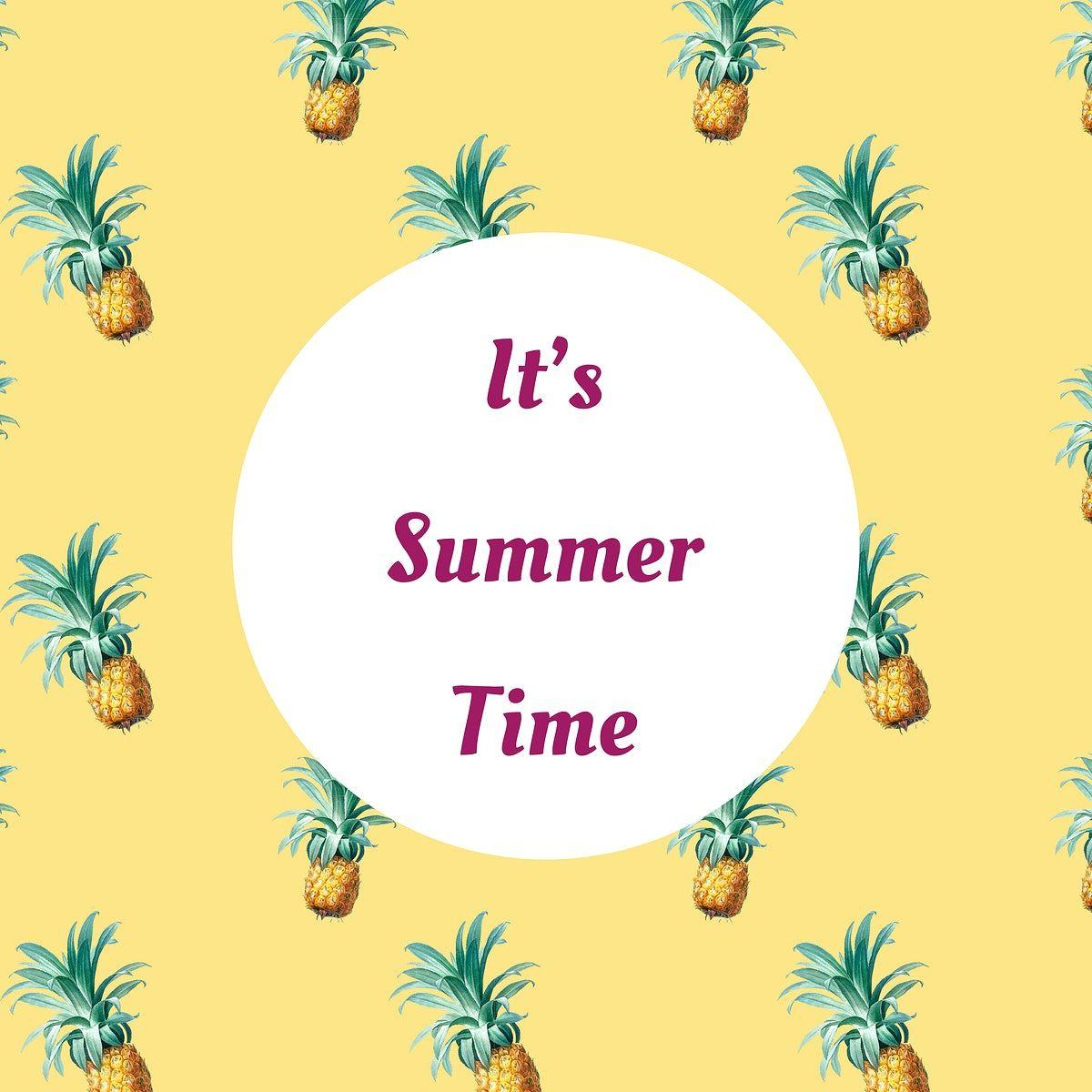 1200x1200 Tropical summer pattern illustration