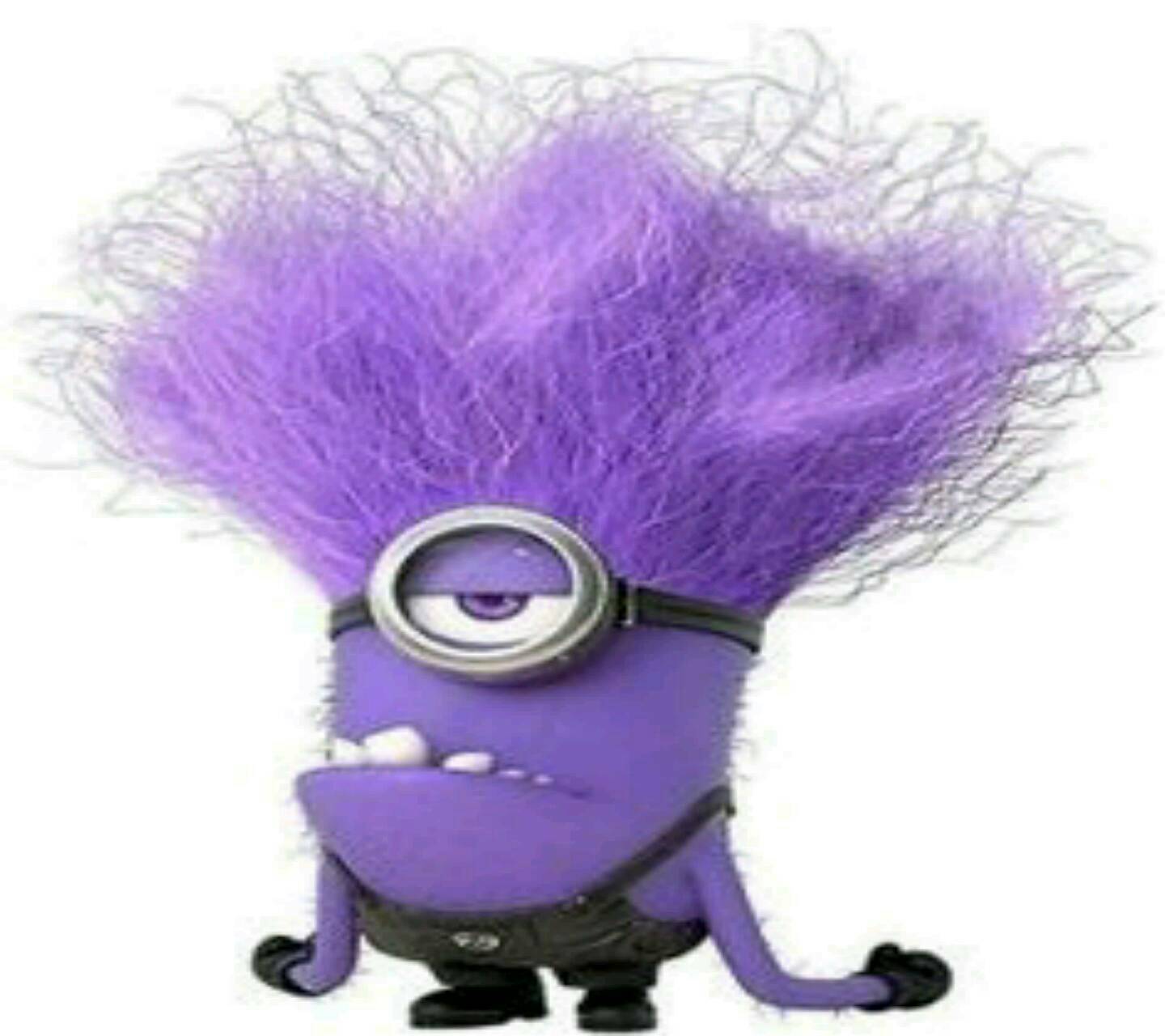 talking purple minion