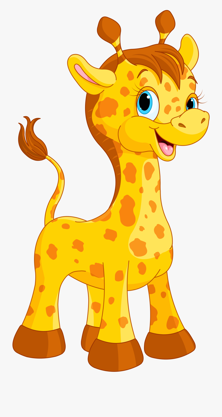 900x1689 Cute Giraffe Cartoon Png Clipart Image Cartoon, Free Transparent Clipart