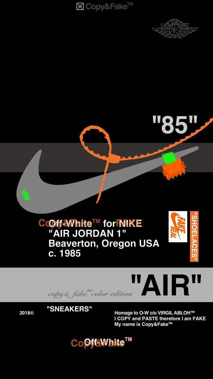 736x1309 Nike Supreme Wallpaper