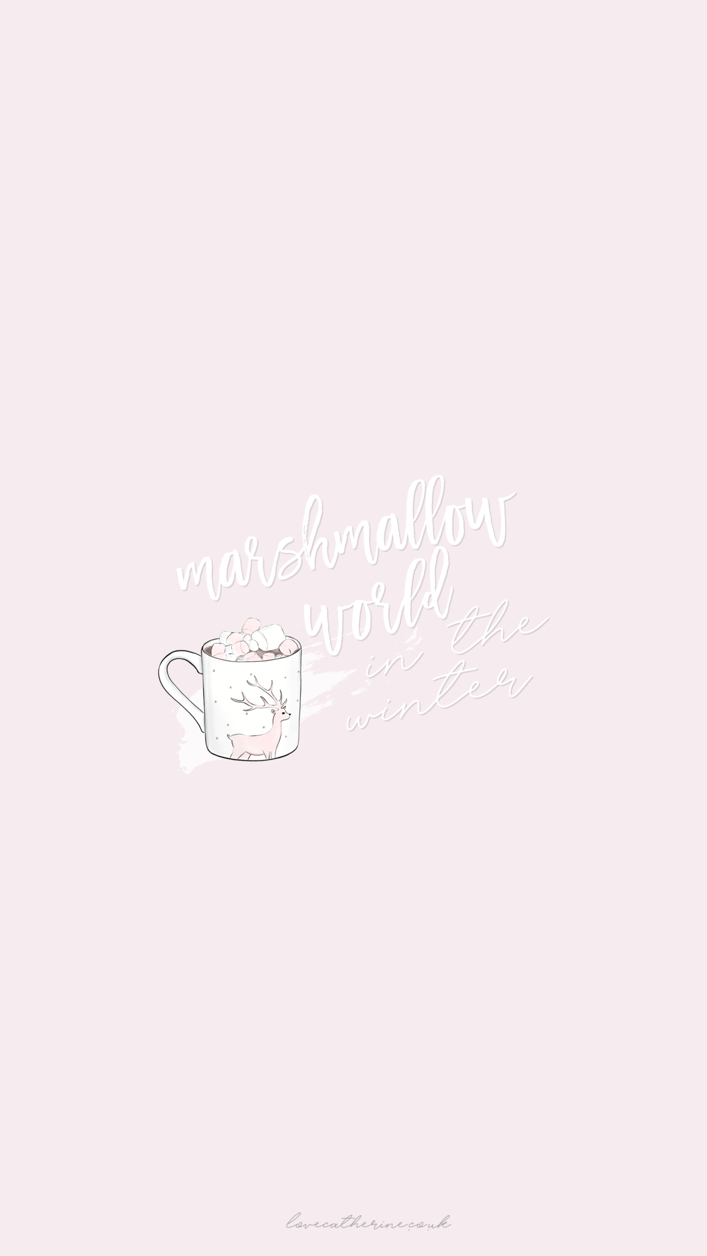 1440x2560 Free Cute & Girly Winter Phone Wallpaper