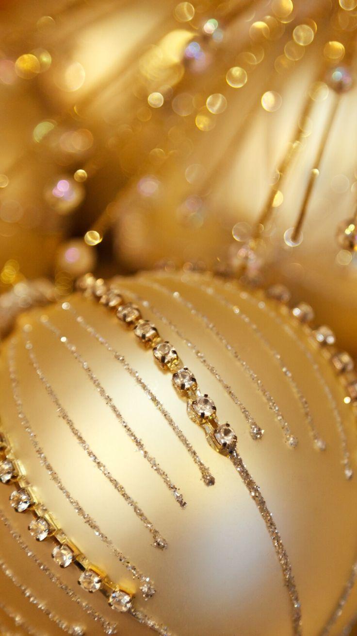 736x1308 Festive Glitter & Gold iPhone 11 Wallpaper