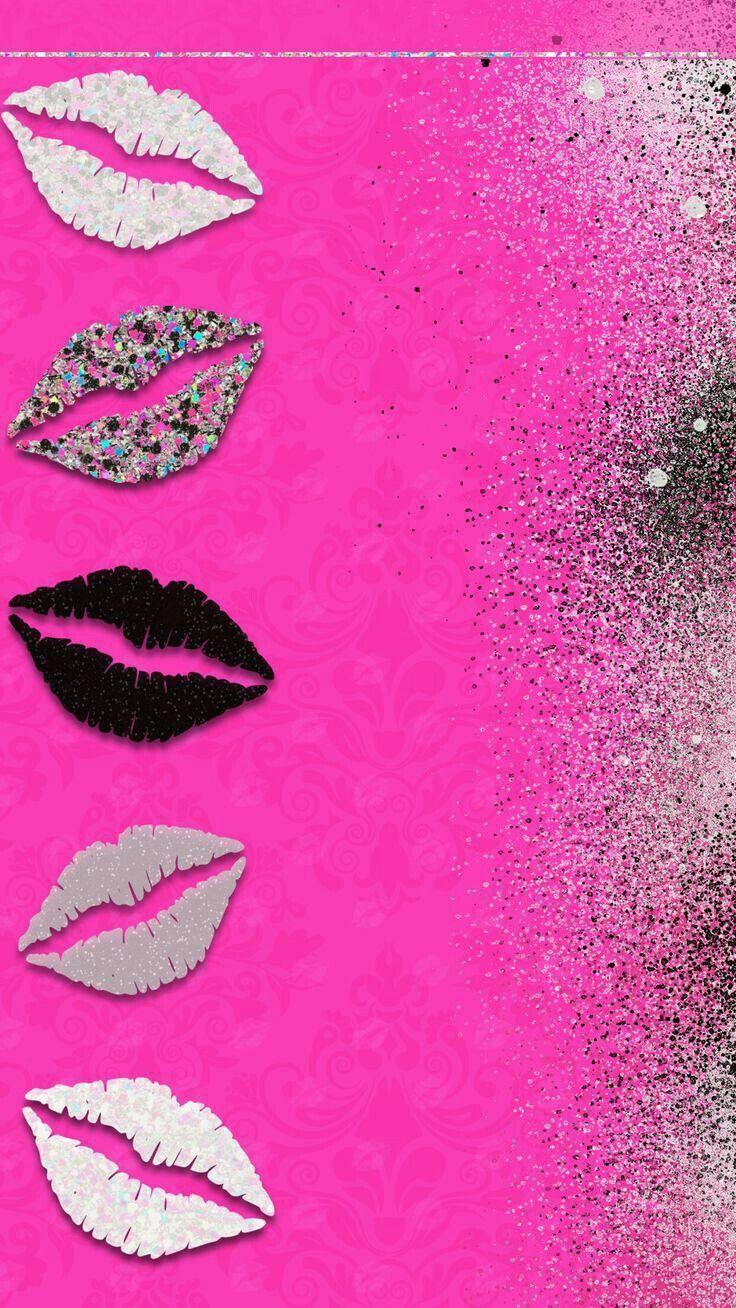 736x1308 Cell Phone Wallpaper Tested and it's quite lovely. Lip wallpaper, Samsung wallpaper, Glitter wallpaper
