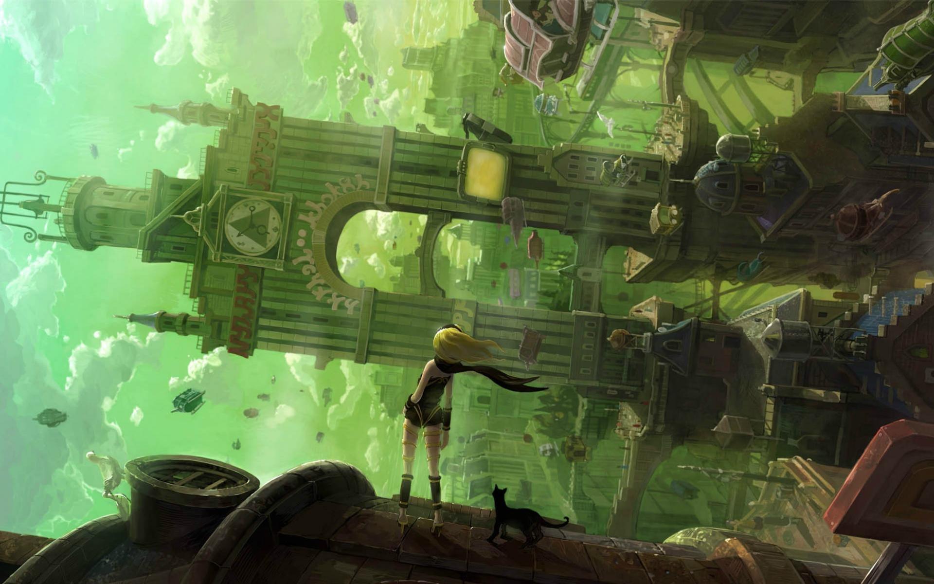 1920x1200 Gravity Rush wallpaper HD for desktop background