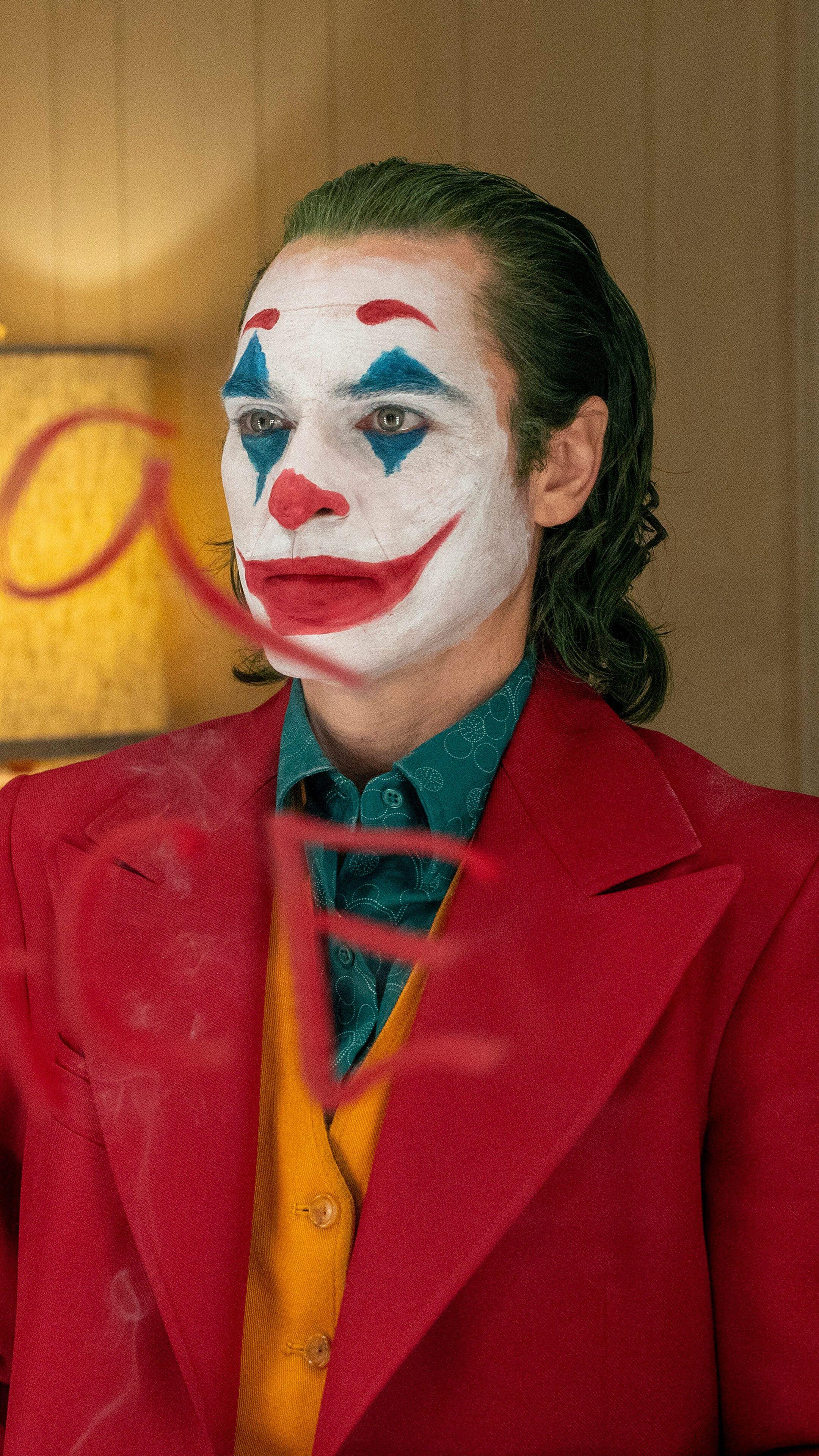 2160x3840 Joker, Clown, Makeup, Joaquin Phoenix, Movie phone HD Wallpaper, Image, Background, Photo and Picture. Mocah.org HD Wallpaper
