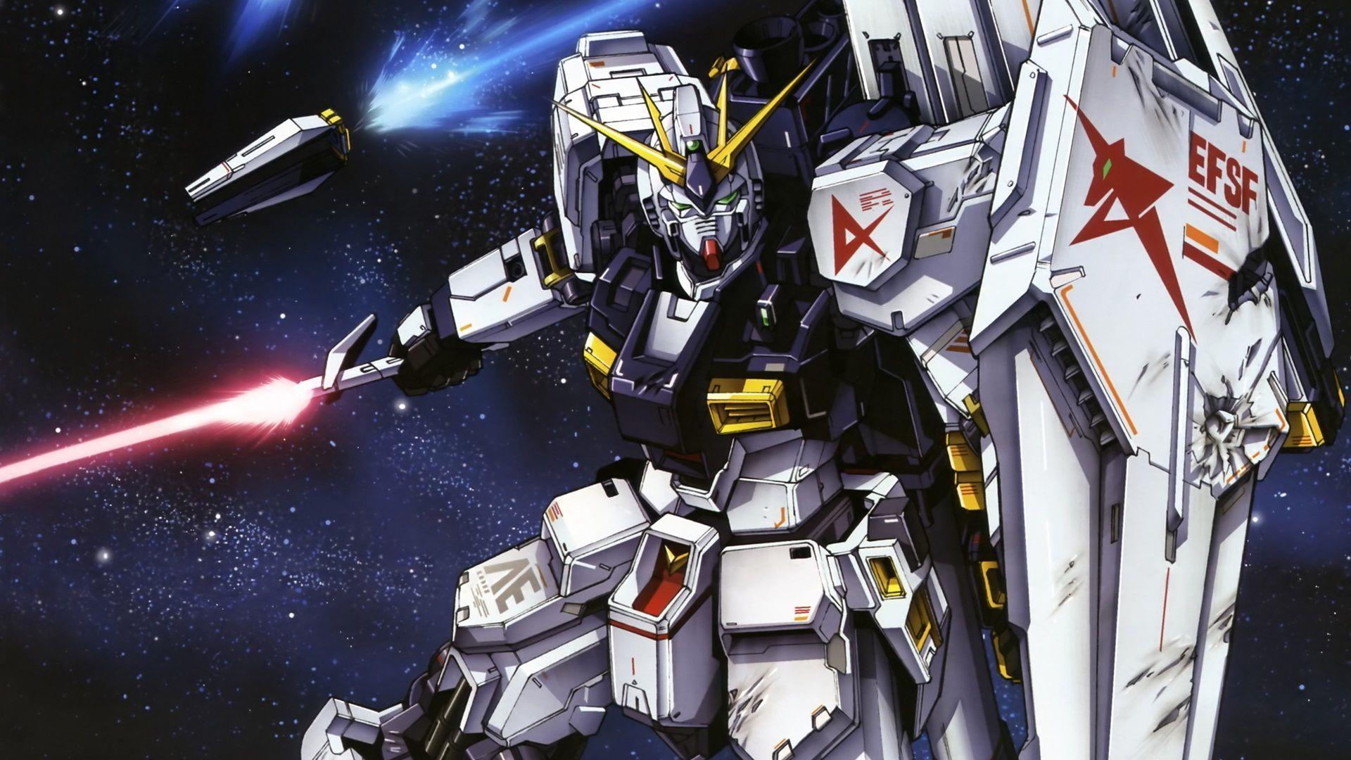 1920x1080 Nu Gundam Wallpaper