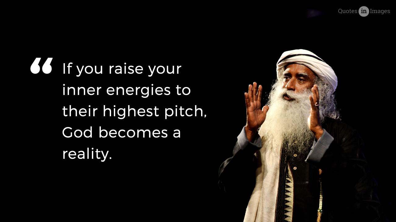 1280x720 Sadhguru Quotes about God and Spirituality Vasudev Wallpaper Foundation. Inner strength quotes, Motivational quotes for success, Quotes
