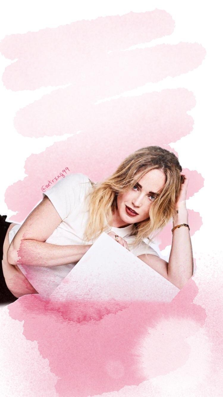 750x1334 I made a Caity Lotz wallpaper so just wanna share for who need it. Hope you guys like.!