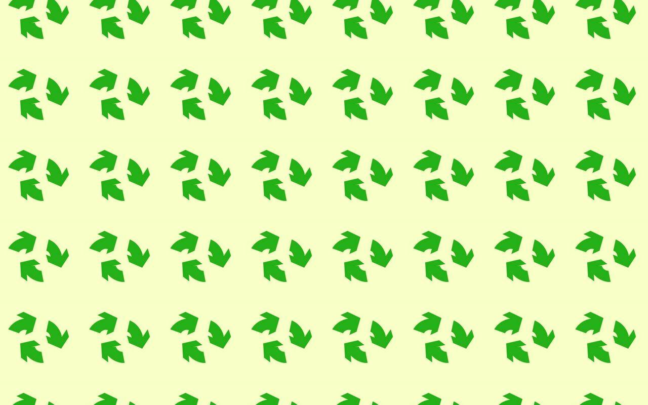 1280x800 Download wallpaper 1280x800 recycling, signs, background, texture widescreen 16:10 HD background