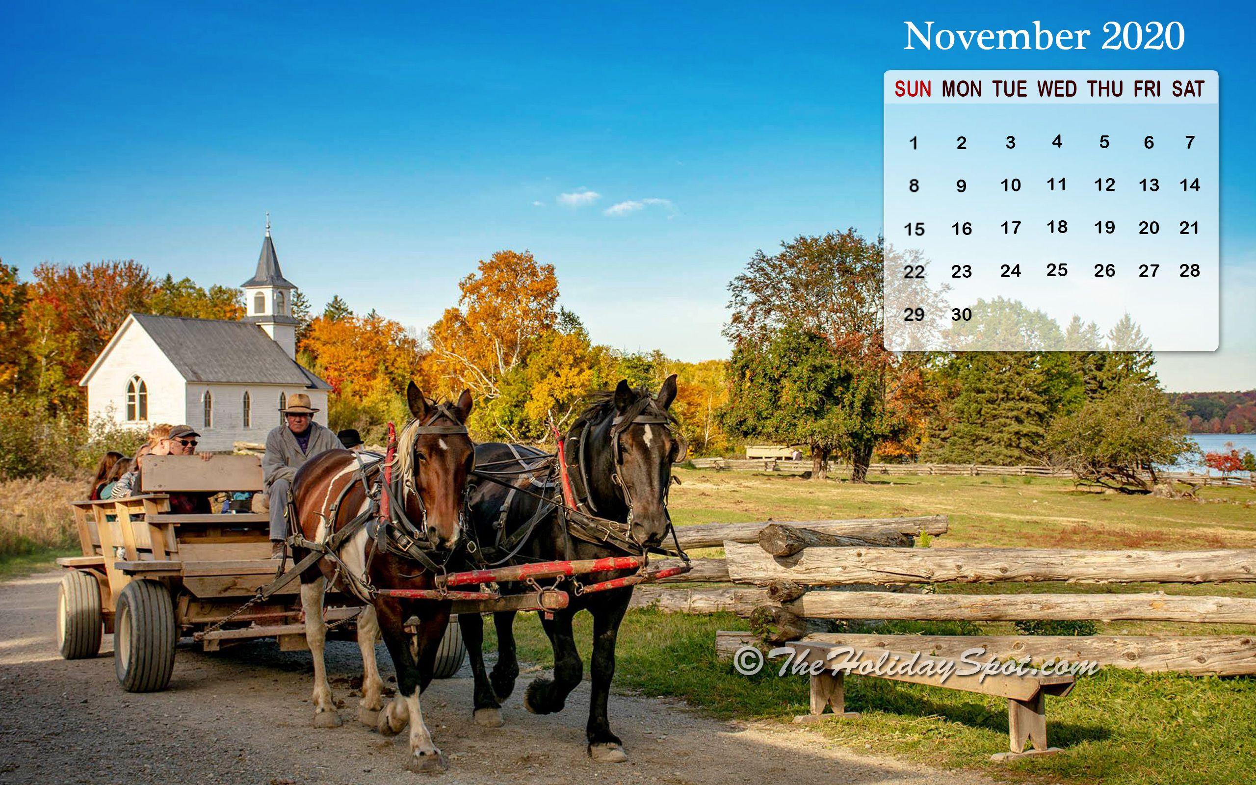 2560x1600 November 2020 Calendar Wallpaper from TheHolidaySpot