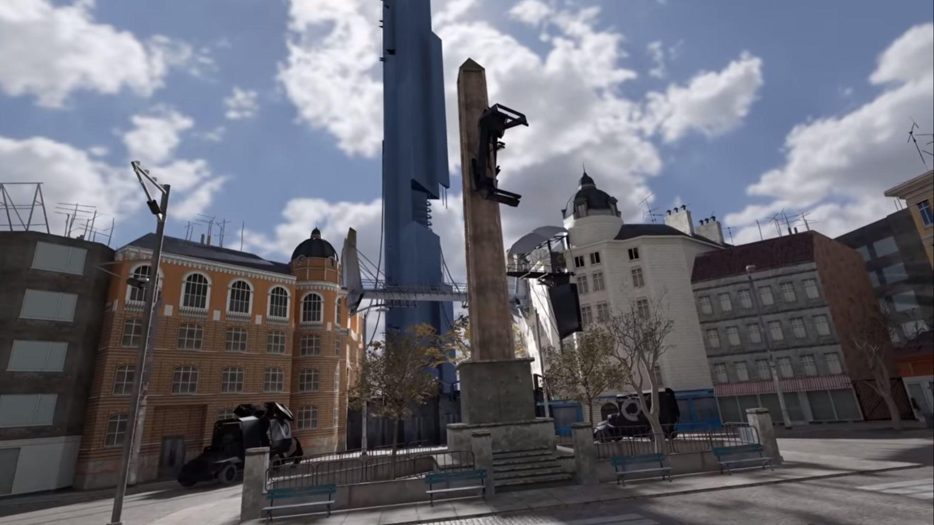 1920x1080 Modder Recreates Half Life 2's Opening Set Piece In Half Life: Alyx's Engine