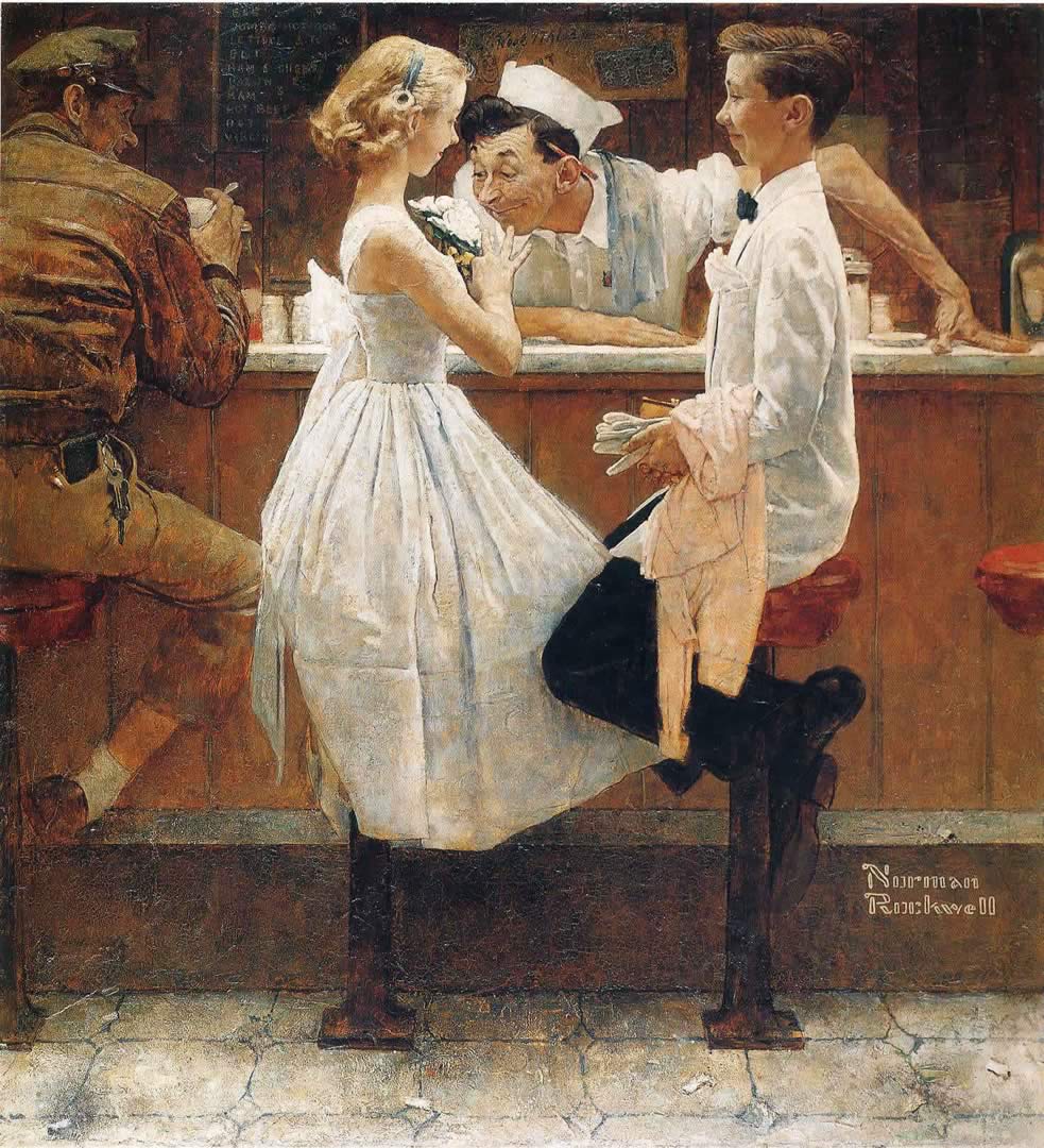 983x1080 Norman Rockwell Paintings Wallpaper Gallery